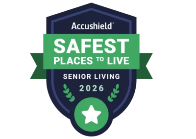 Charter Senior Living of Paducah Recognized as Safest Places to Live™ for 2026
